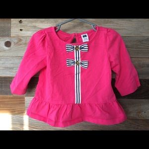 Janie and Jack Bowtie Top